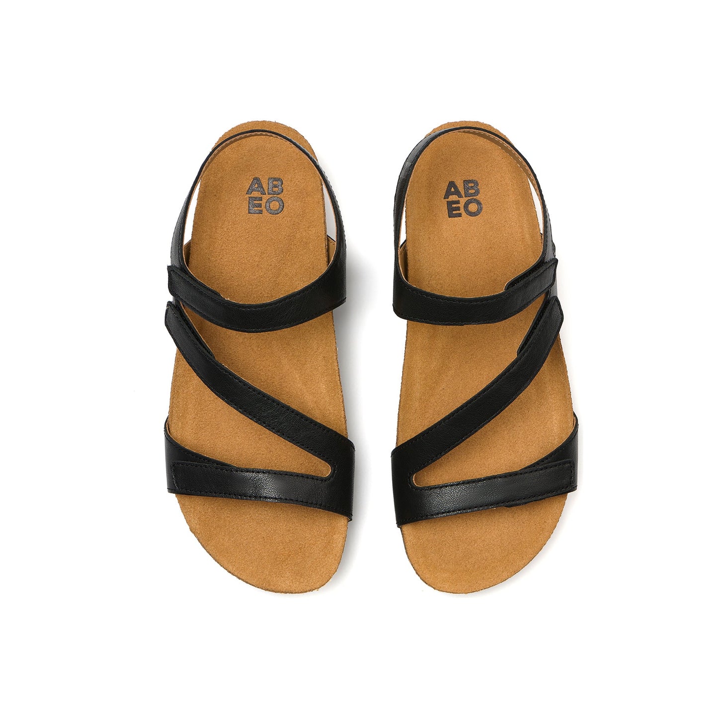 ABEO Footwear Algarve Strap Metatarsal Black