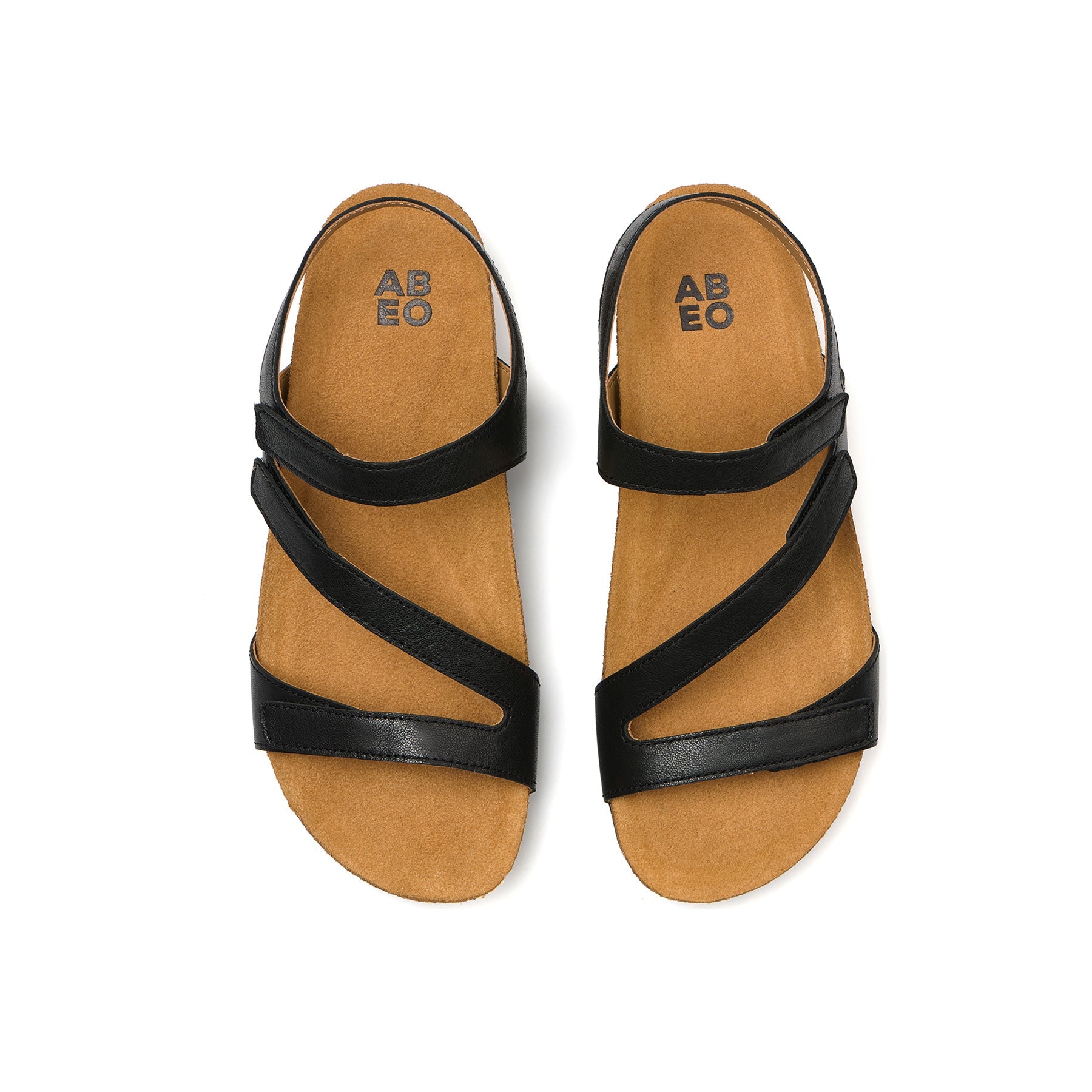 ABEO Footwear Algarve Strap Metatarsal Black