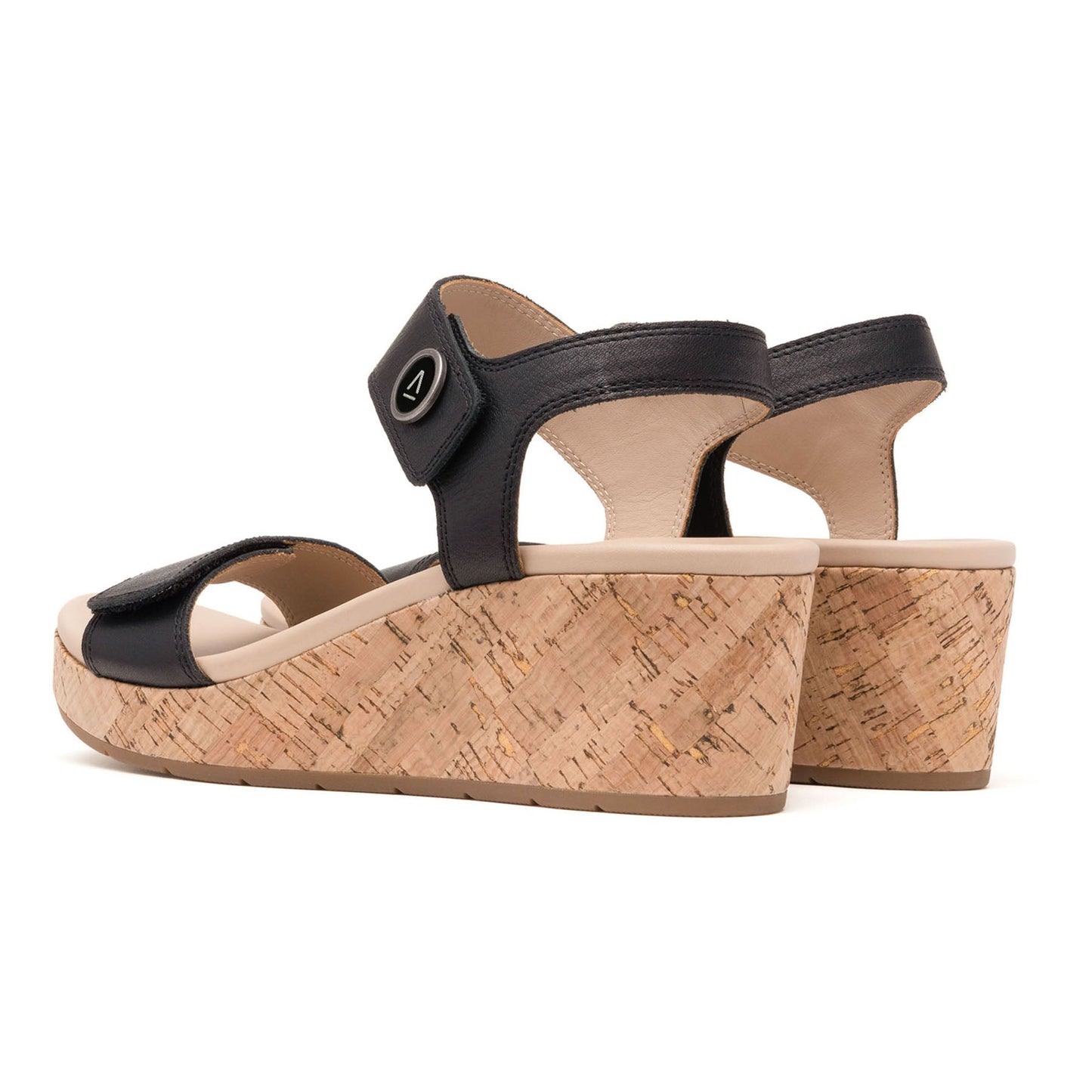 ABEO Footwear Riviera Strap Sandal Metatarsal Black