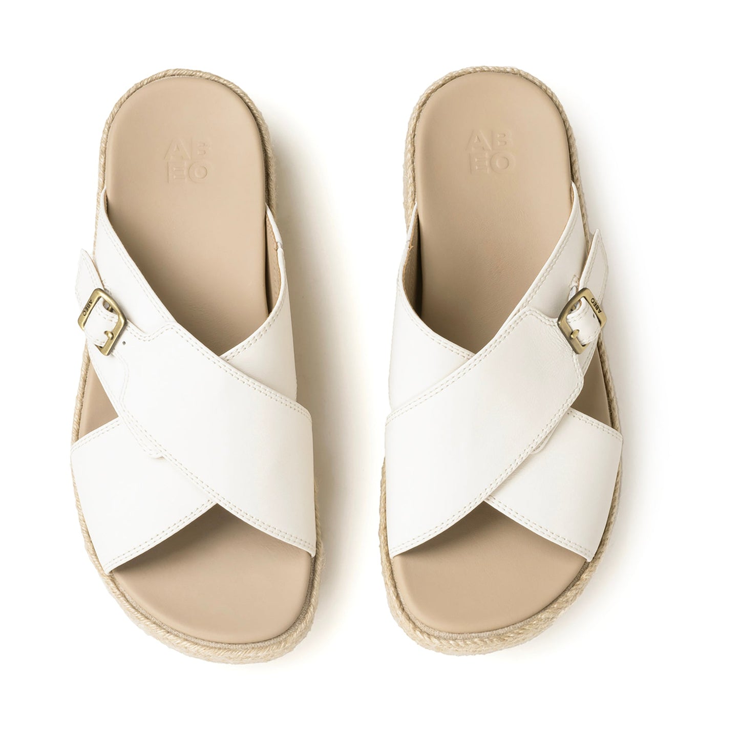 ABEO Footwear Solstice Cross Slide Metatarsal Coconutmilk