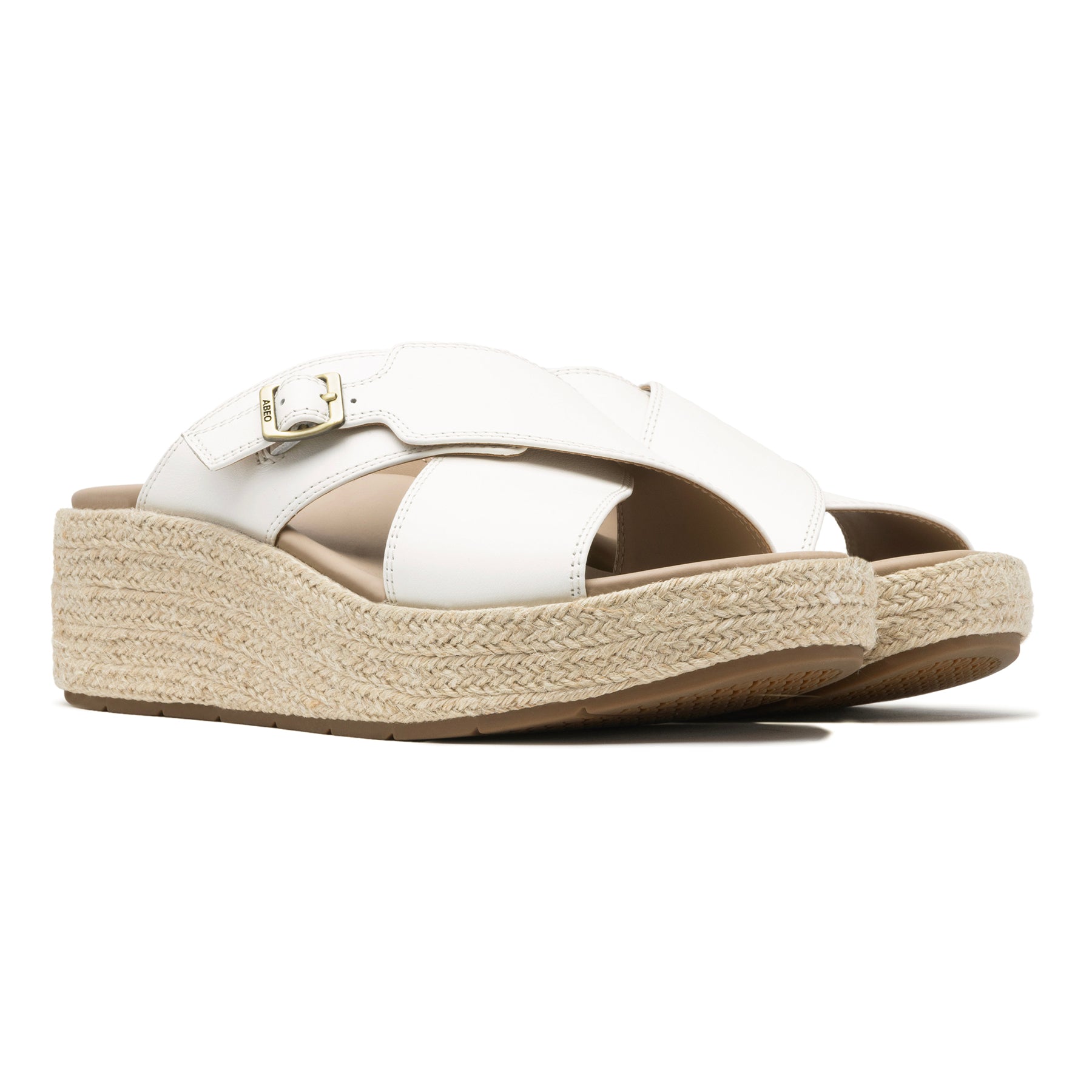 ABEO Footwear Solstice Cross Slide Metatarsal Coconutmilk