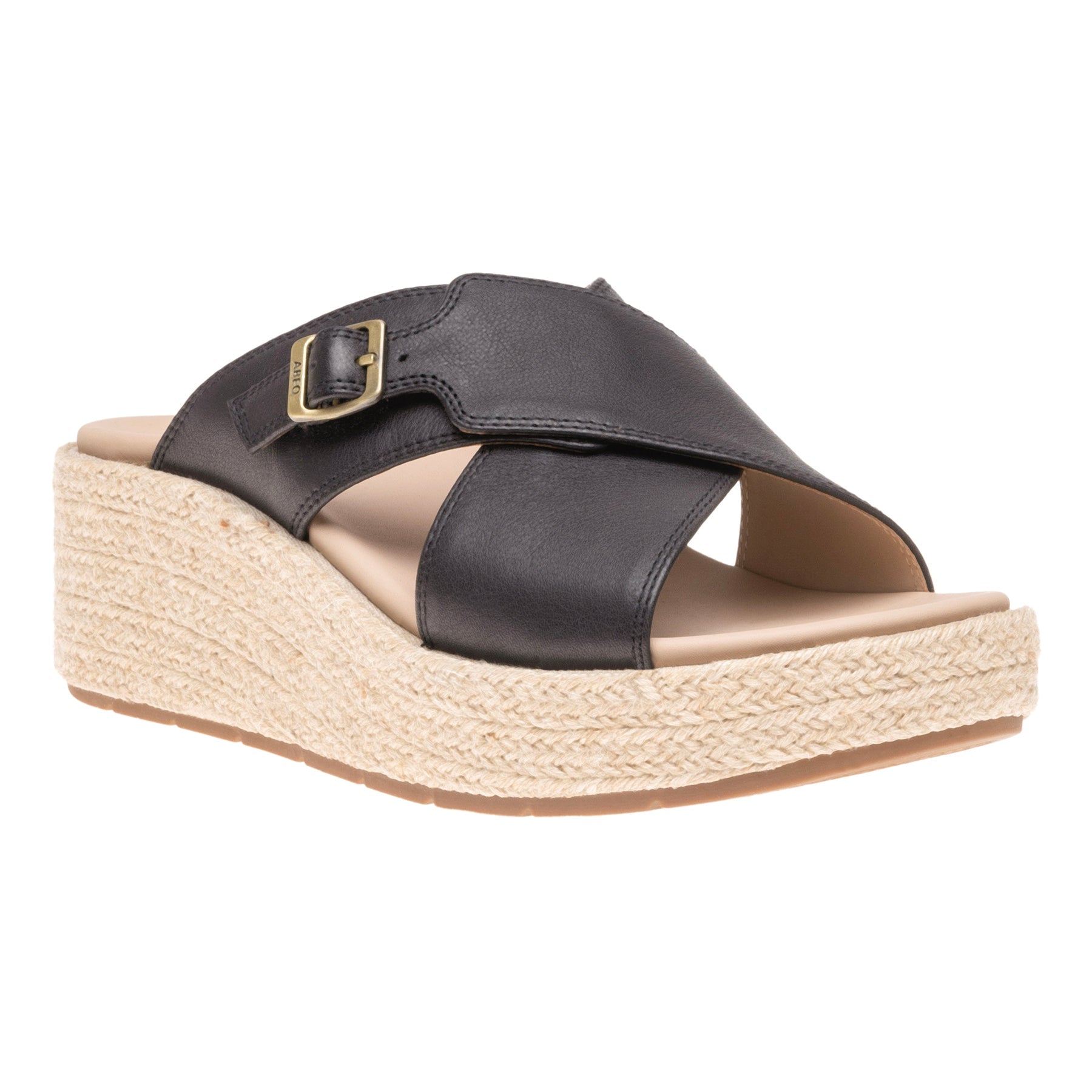 ABEO Footwear Solstice Cross Slide Metatarsal Black