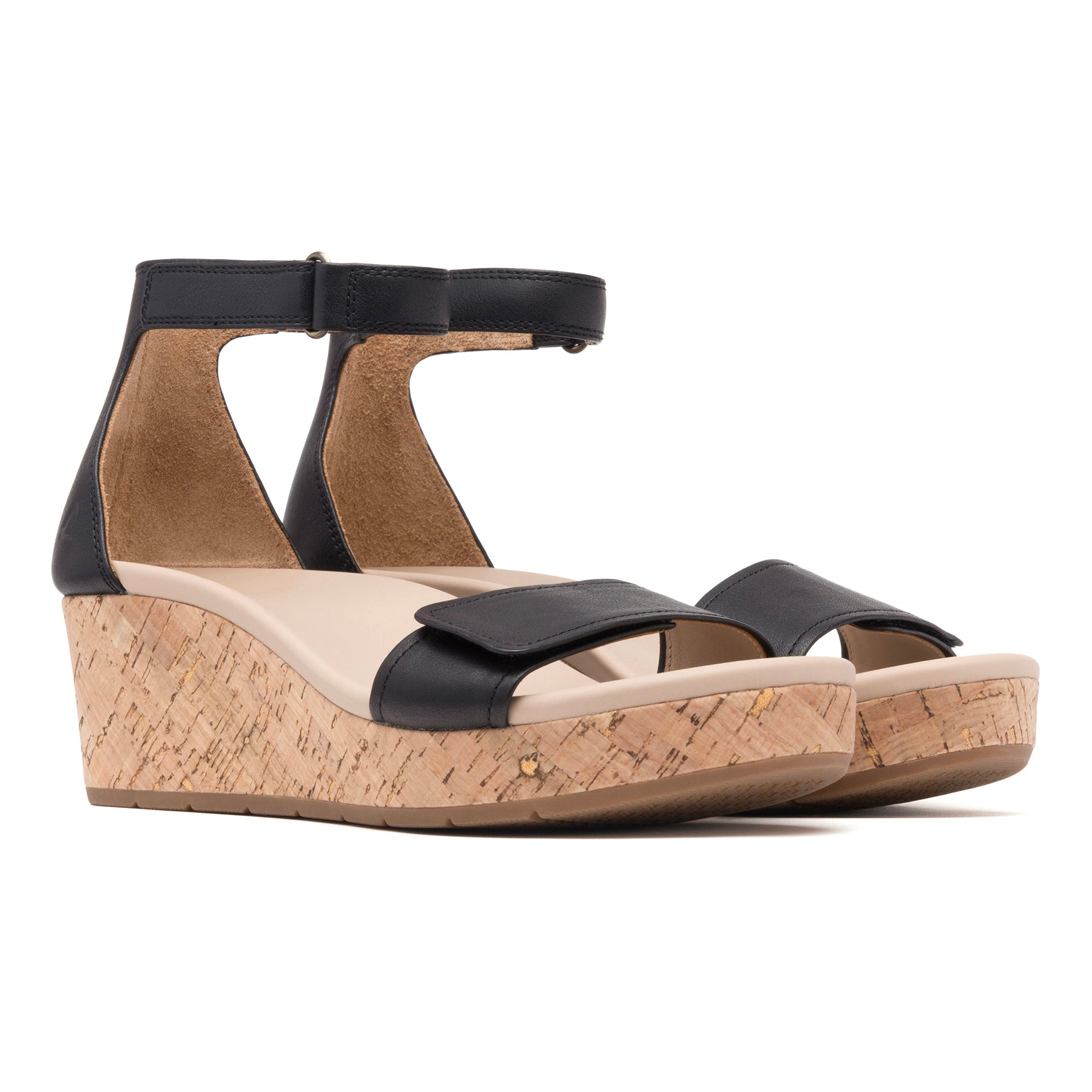 ABEO Footwear Riviera Ankle Sandal Metatarsal Black Nubuck