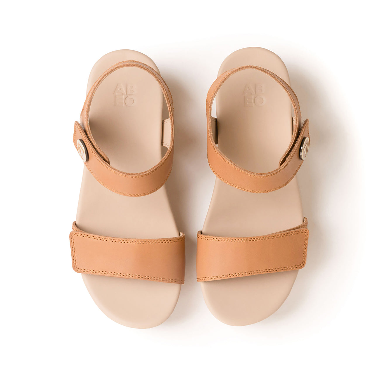 ABEO Footwear Riviera Strap Sandal Metatarsal Almond