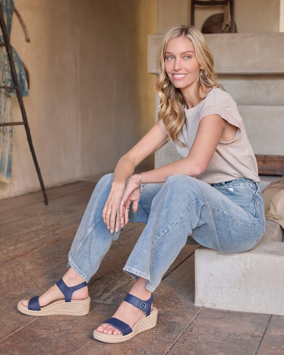 ABEO Footwear Riviera Strap Sandal Metatarsal Pewter