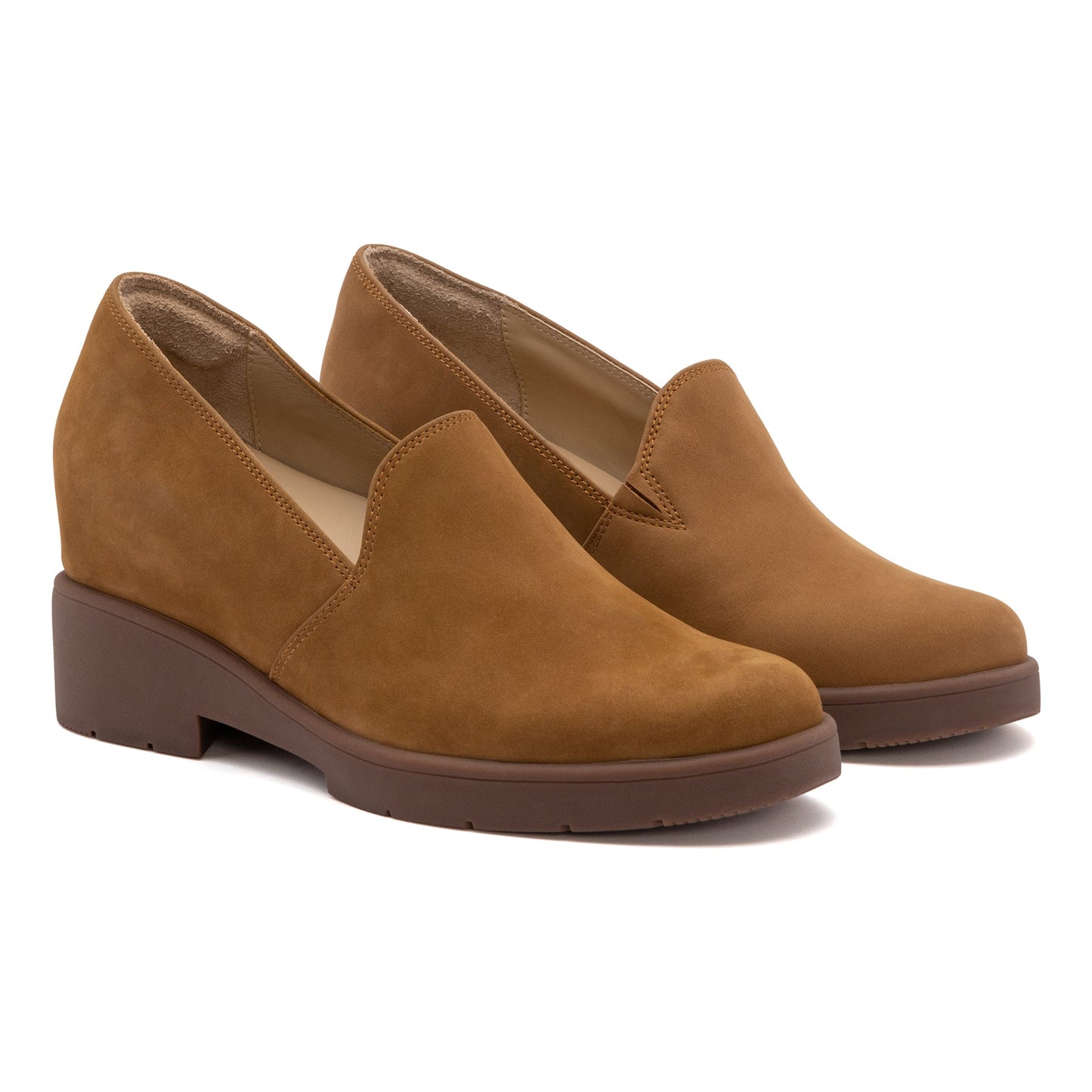 ABEO Footwear Horizon Slip On Metatarsal Tan Nubuck
