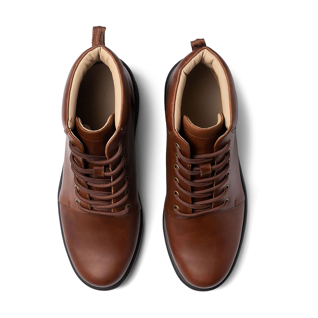 ABEO Footwear Passage Lace Up Metatarsal Dark Tan