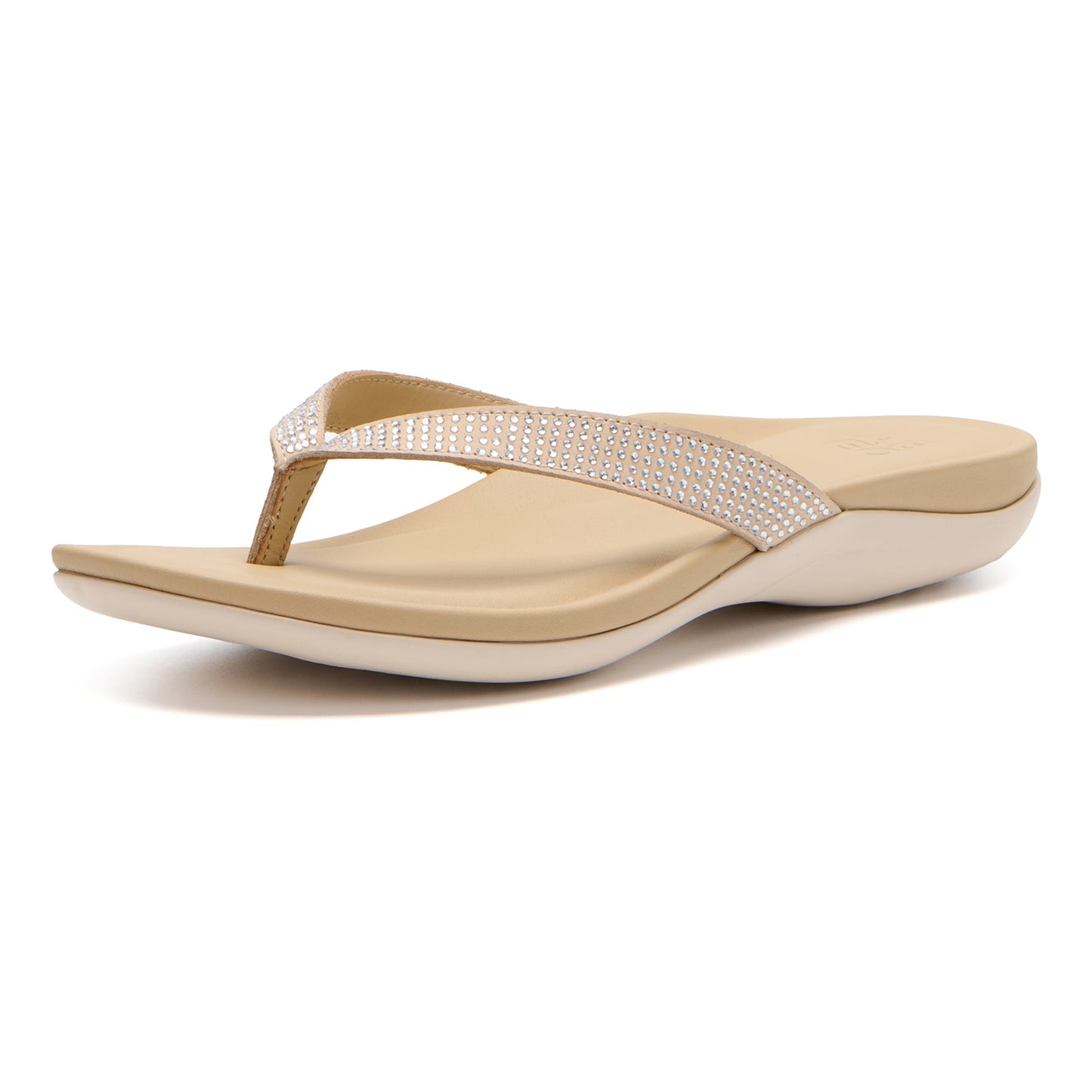 ABEO Footwear Oasis Flip Flop Sand Sparkle
