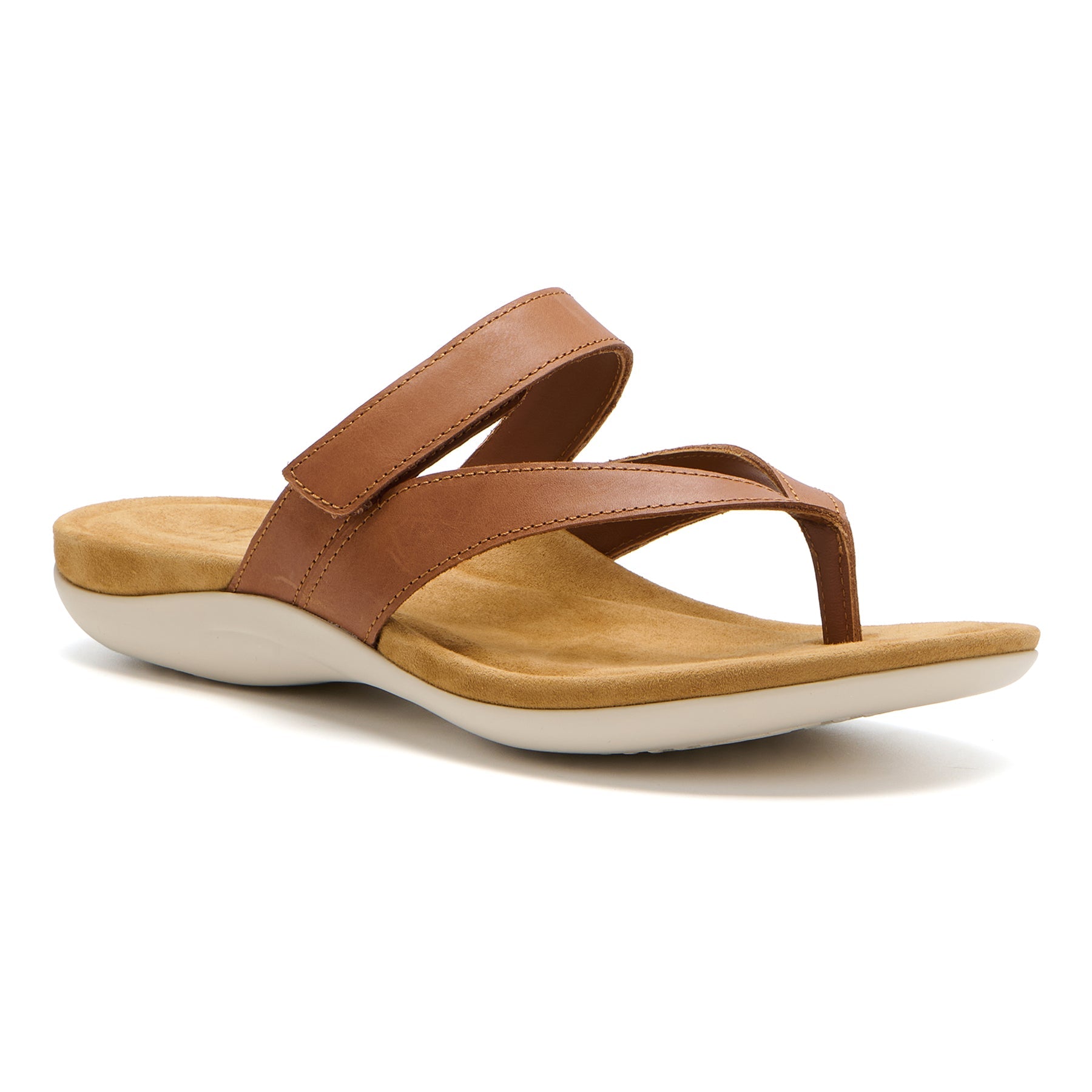 ABEO Footwear Oasis Thong Sandal Caramel