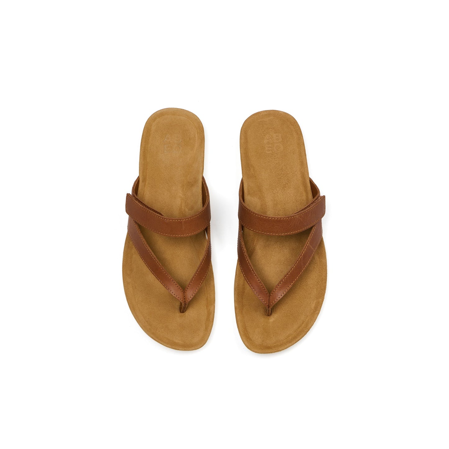 ABEO Footwear Oasis Thong Sandal Caramel