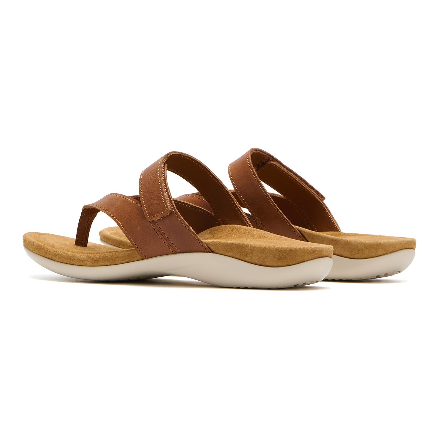 ABEO Footwear Oasis Thong Sandal Caramel
