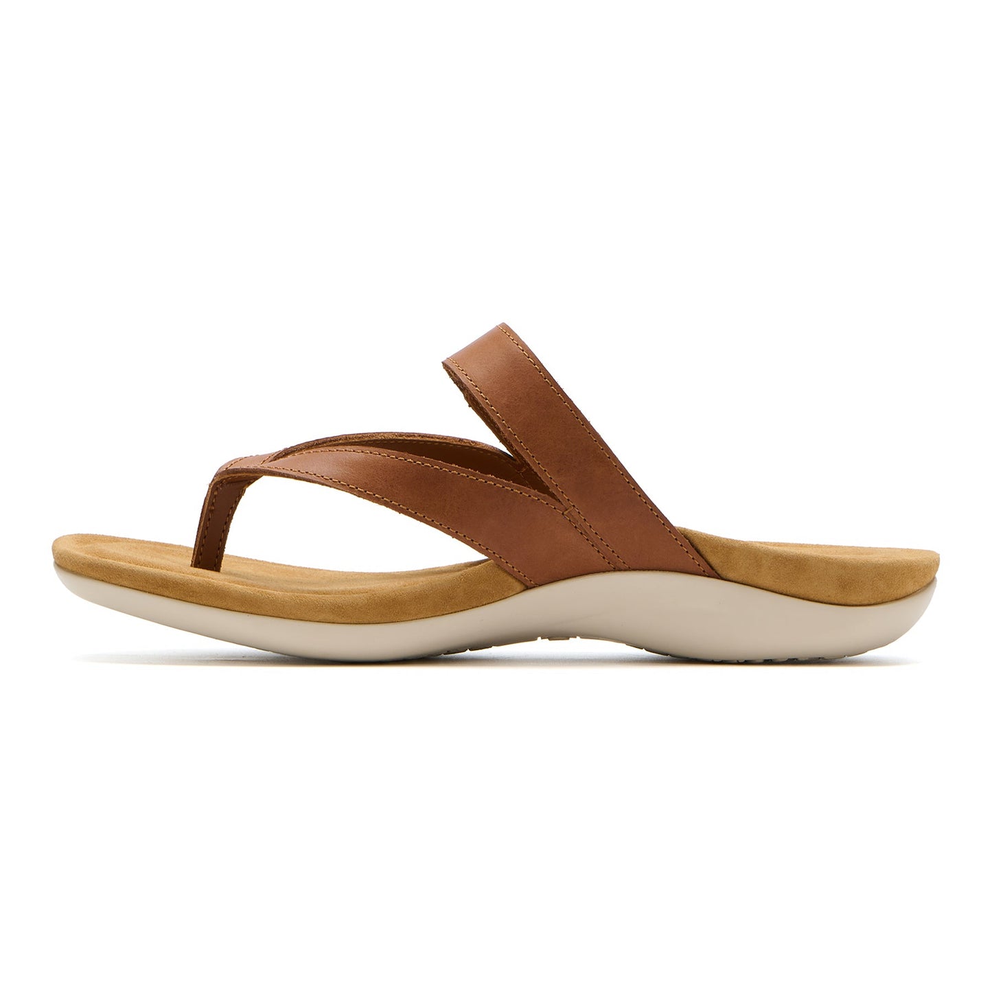 ABEO Footwear Oasis Thong Sandal Caramel