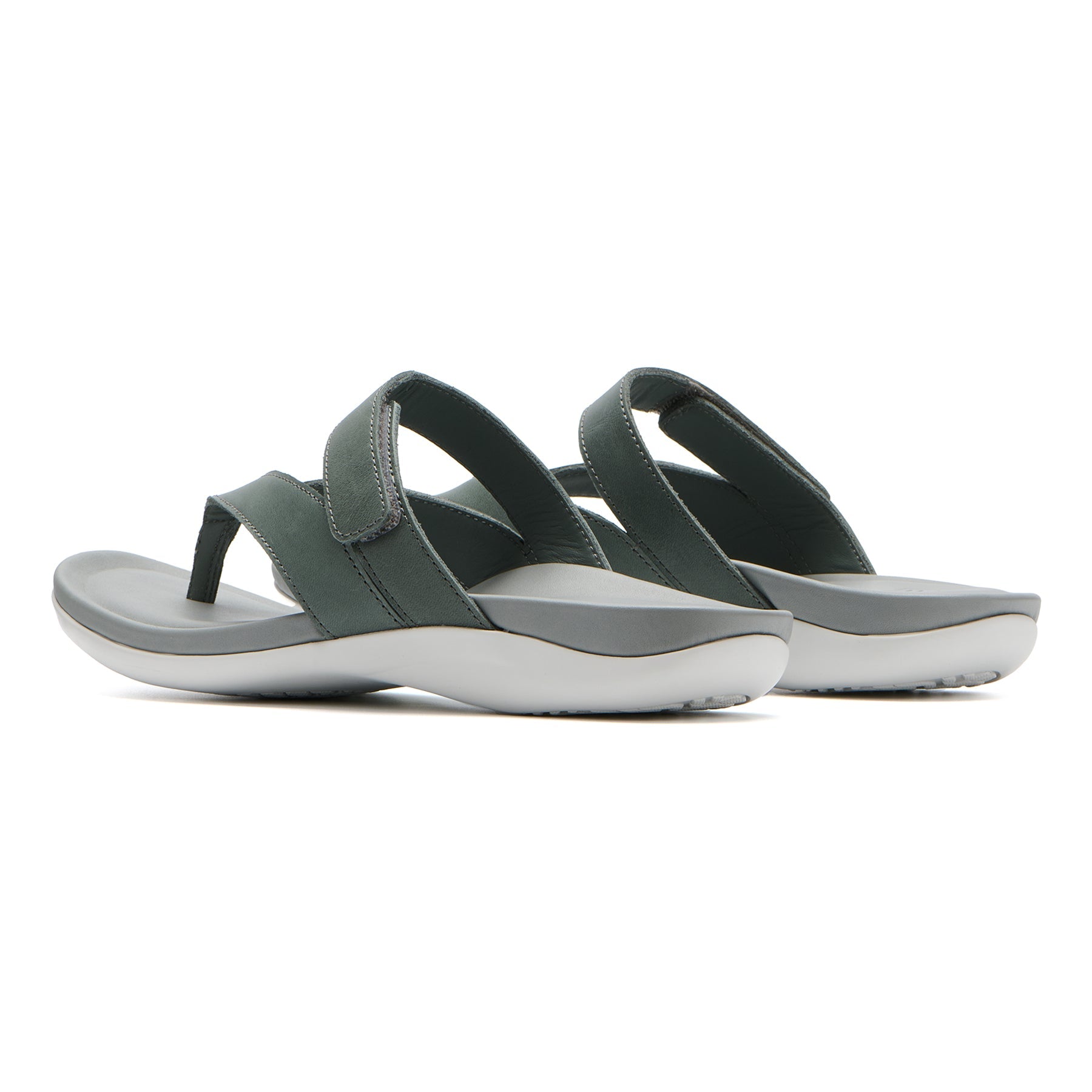 ABEO Footwear Oasis Thong Sandal Castor Grey