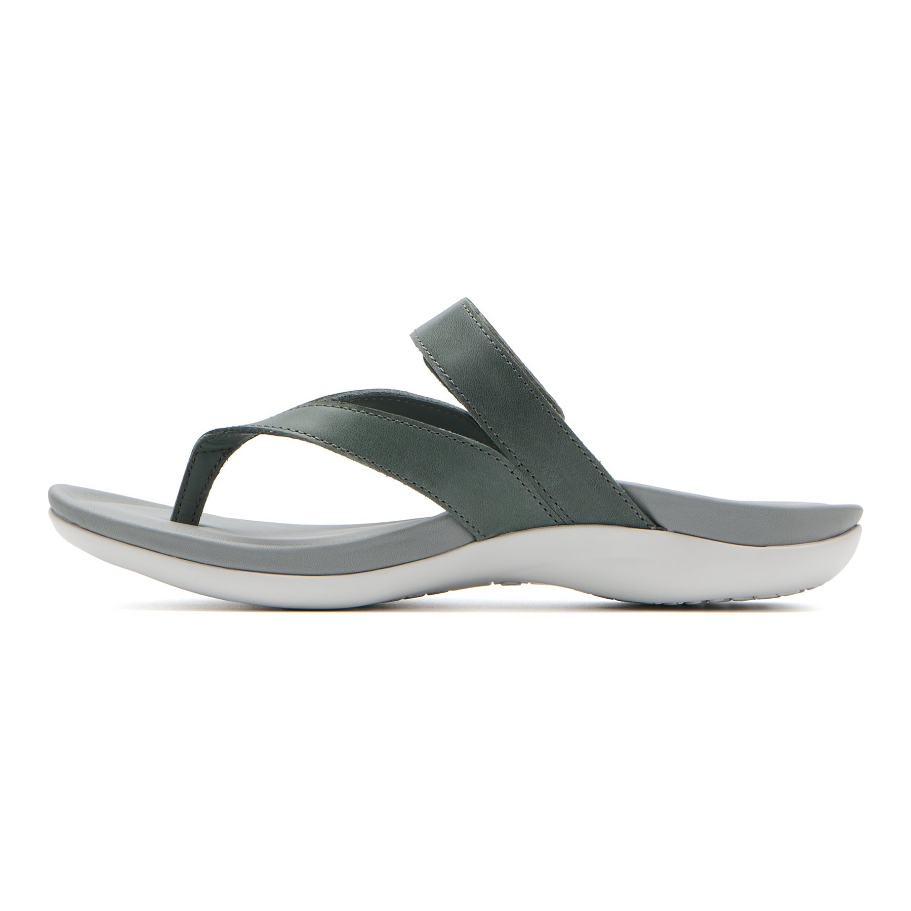 ABEO Footwear Oasis Thong Sandal Castor Grey