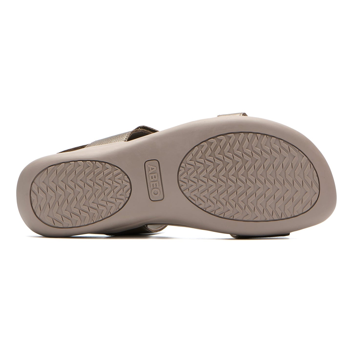 ABEO Footwear Oasis Sandal Fossil Metallic