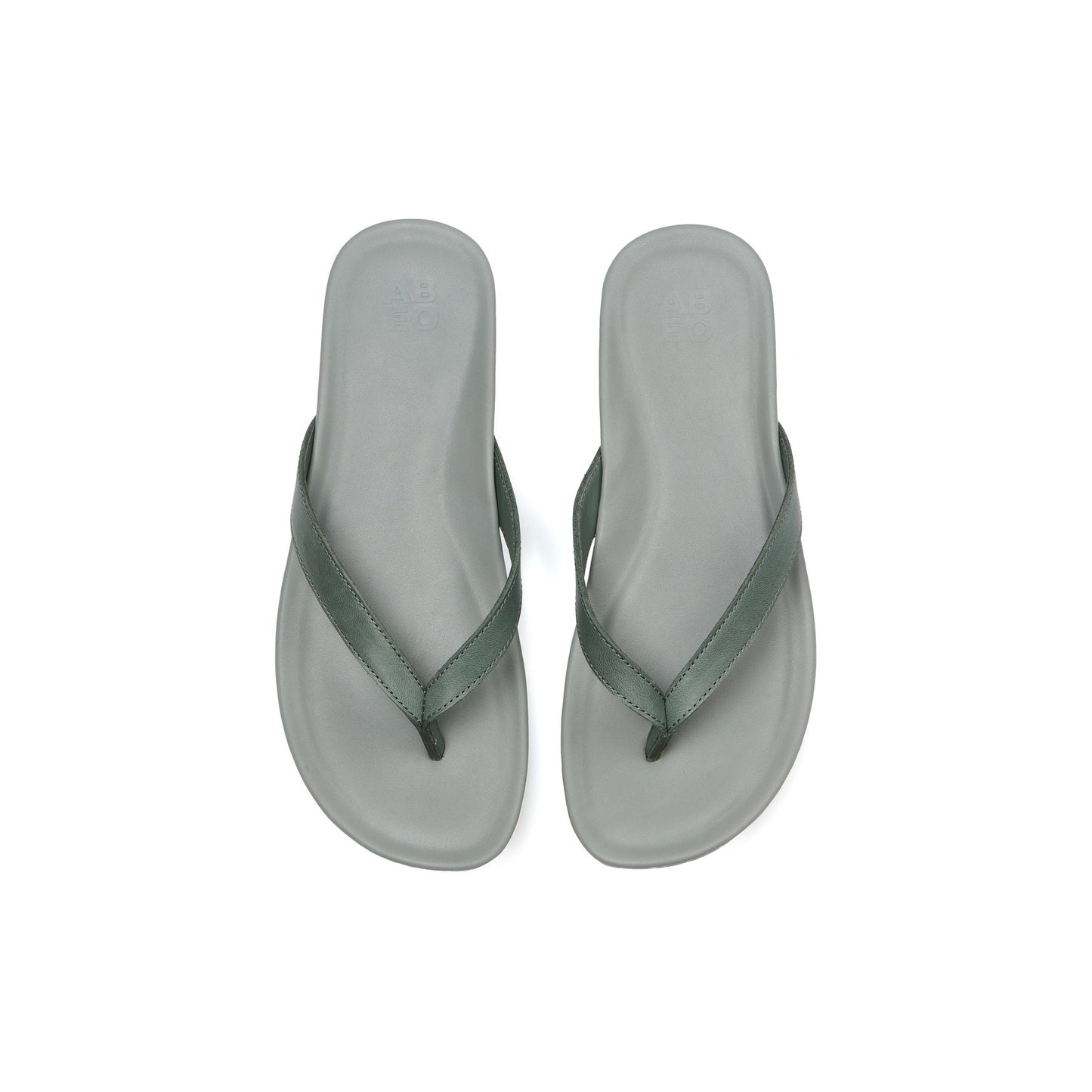 ABEO Footwear Oasis Flip Flop Castor Grey