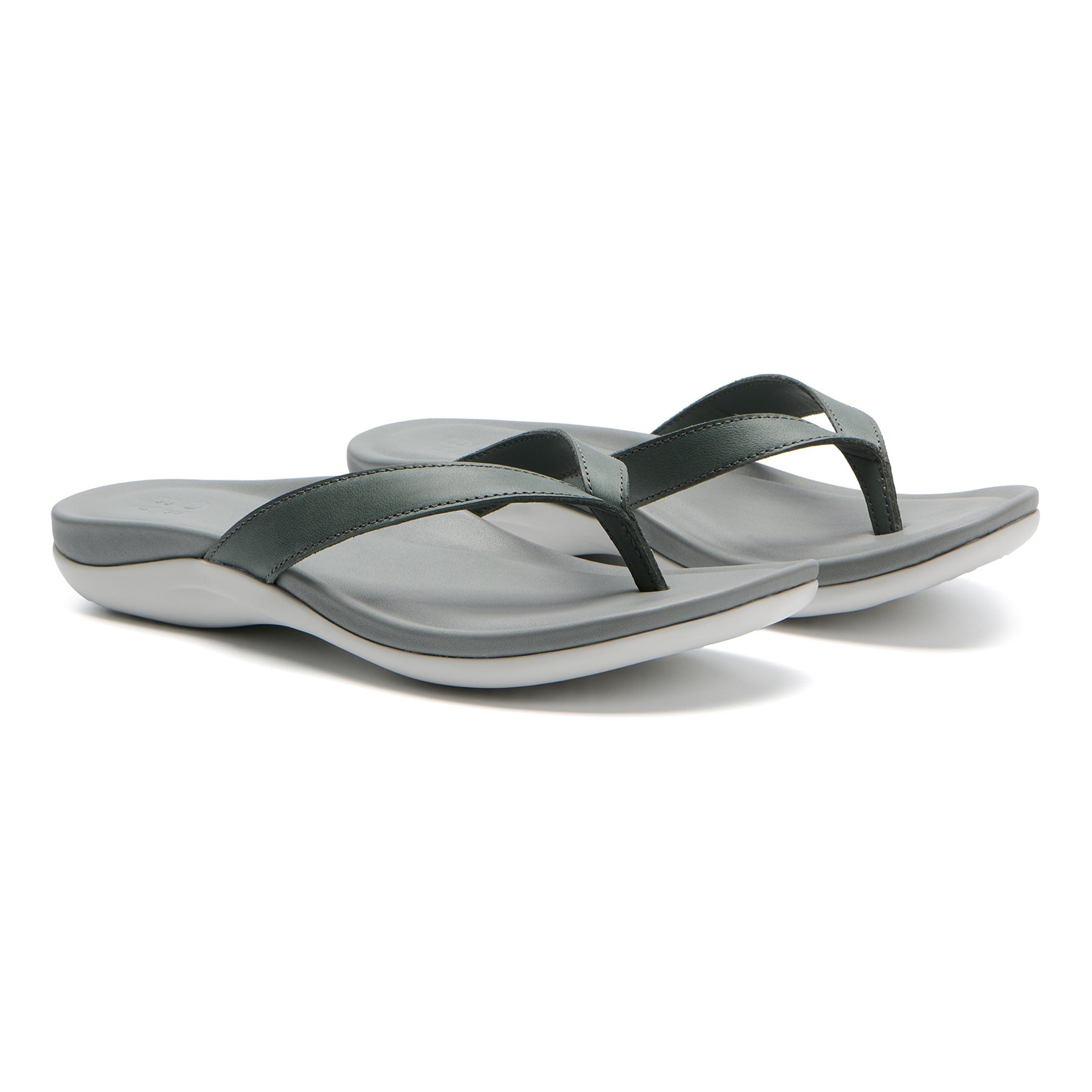 ABEO Footwear Oasis Flip Flop Castor Grey