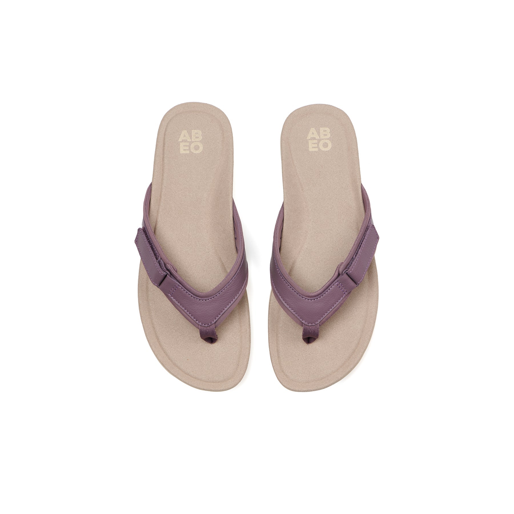 ABEO Footwear Oasis Sport Flip Flop Purple