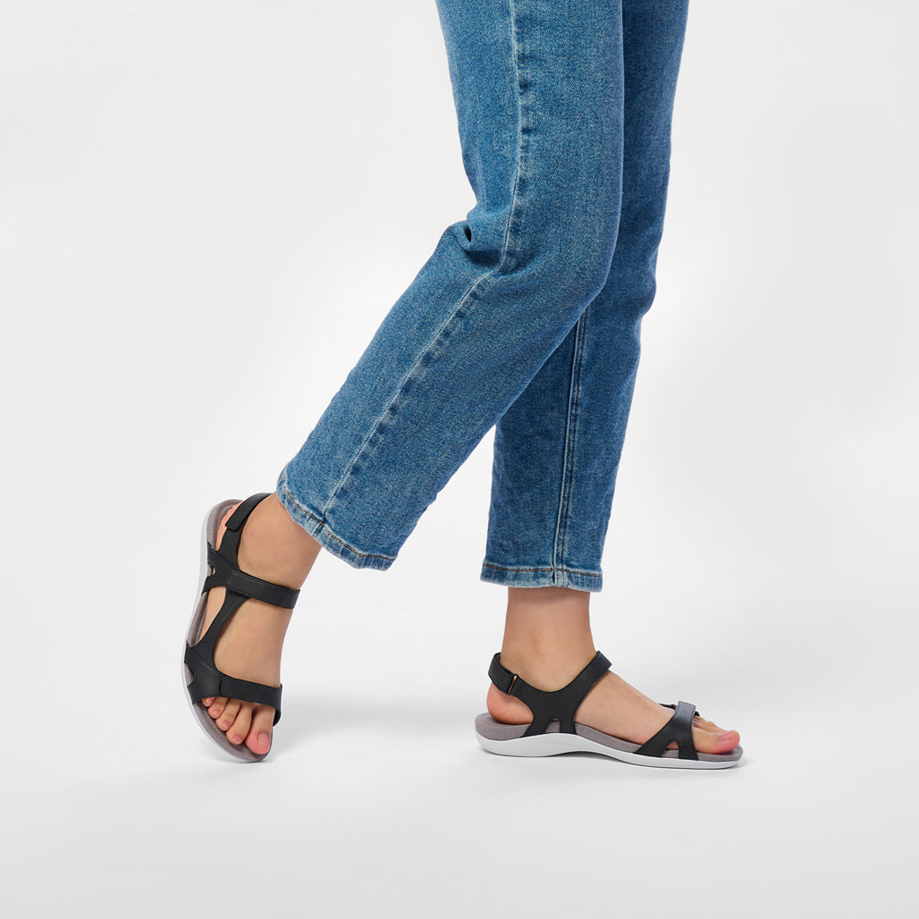 ABEO Footwear Oasis Sport Sandal Black
