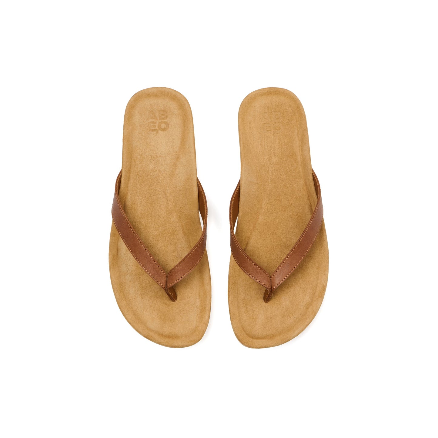 ABEO Footwear Oasis Flip Flop Caramel