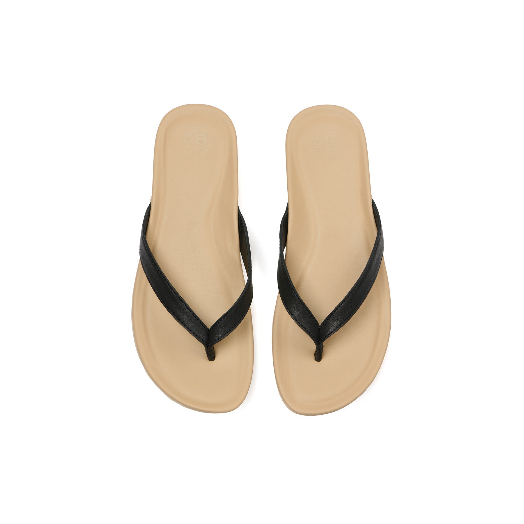 ABEO Footwear Oasis Flip Flop Black