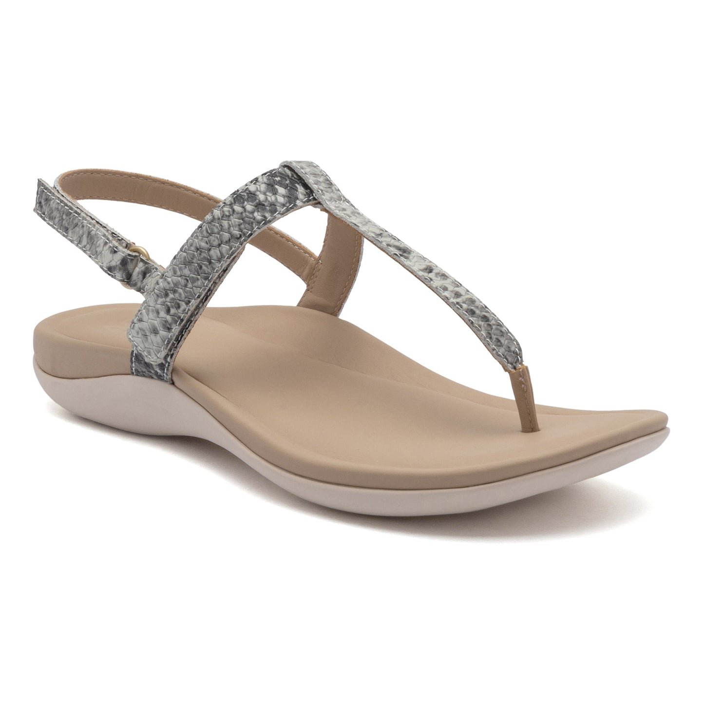 ABEO Footwear Oasis T Strap Snake