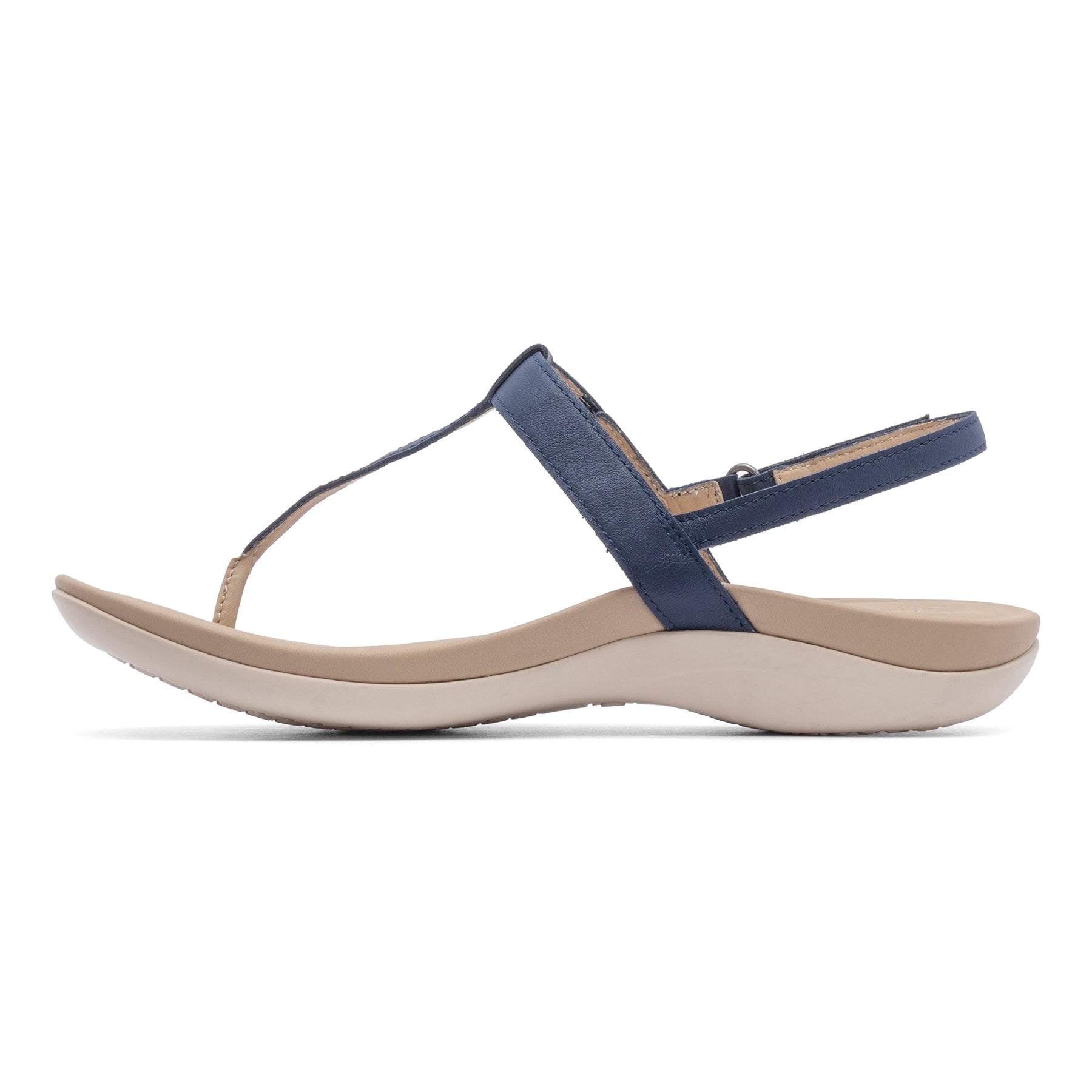 ABEO Footwear Oasis T Strap Navy