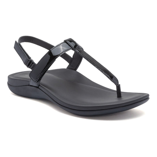 ABEO Footwear Oasis T Strap Black