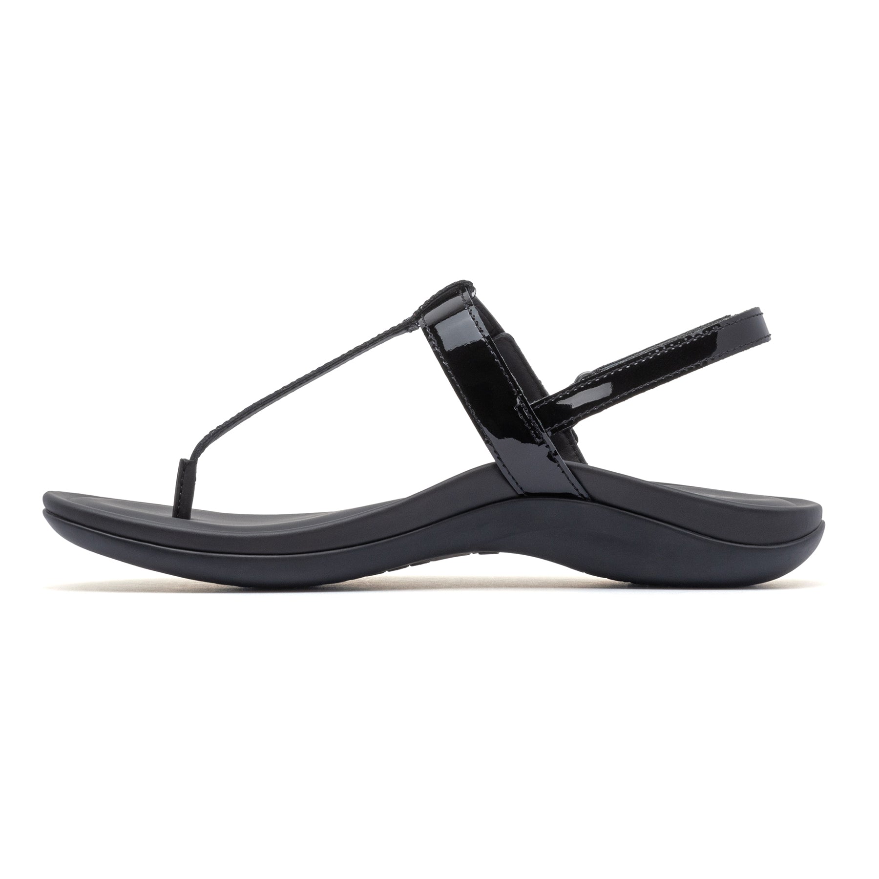 ABEO Footwear Oasis T Strap Black