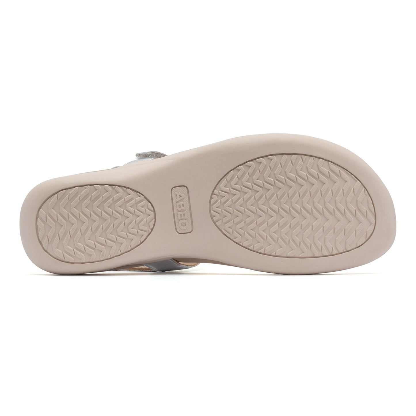 ABEO Footwear Oasis T Strap Silver