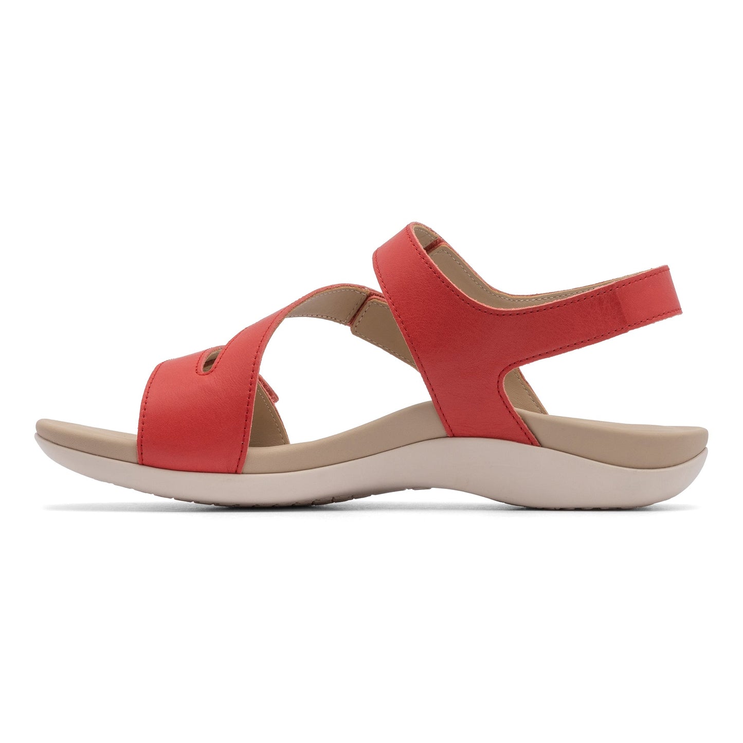 ABEO Footwear Oasis Sandal Red