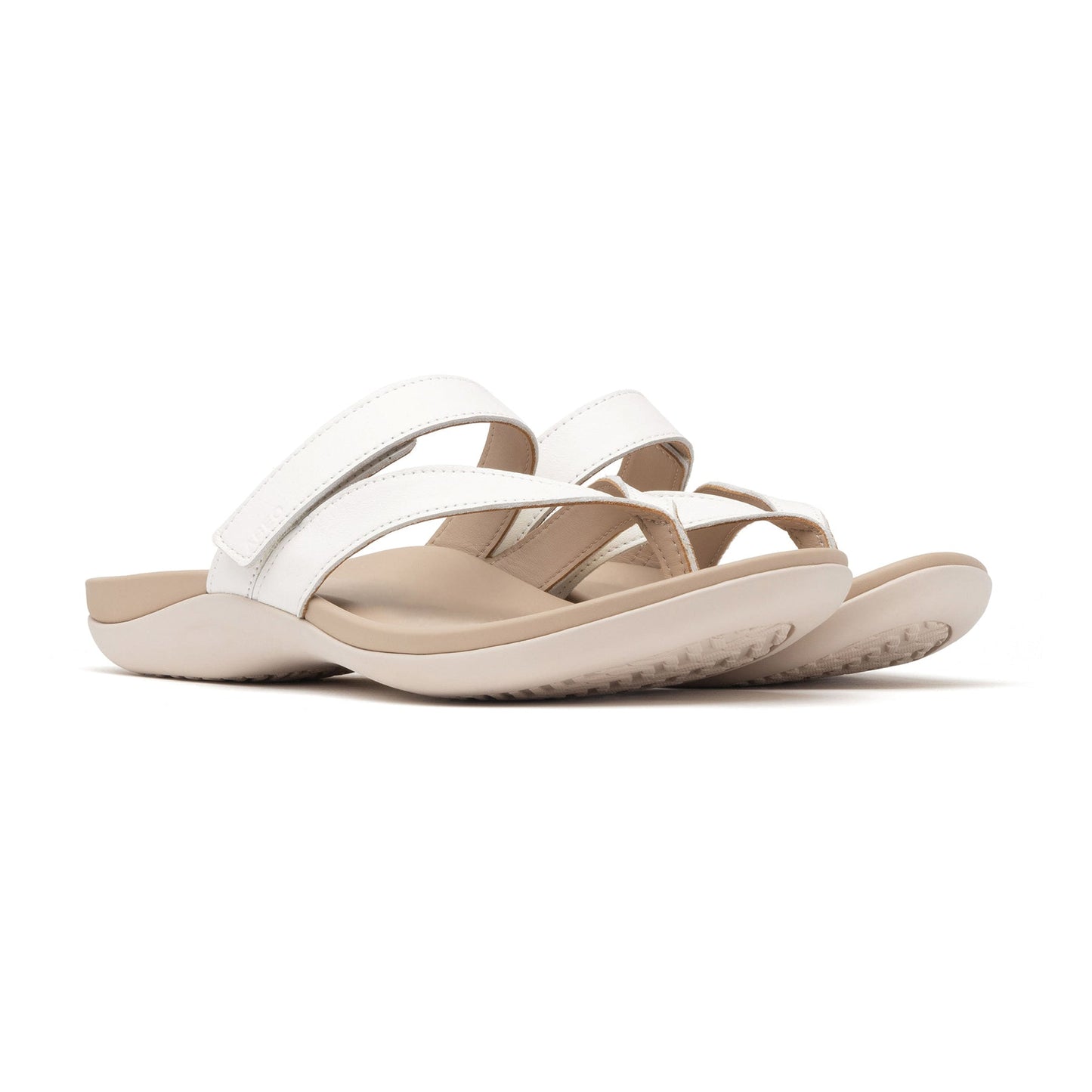 ABEO Footwear Oasis Thong Sandal White