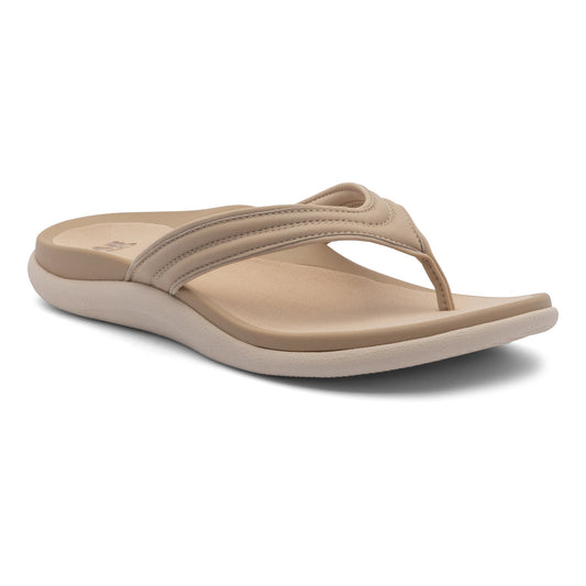 ABEO Footwear Laguna Thin Strap Sand