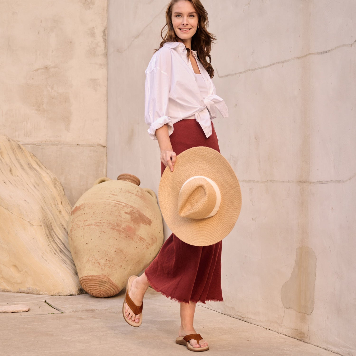 ABEO Footwear Laguna Sandal Pecan