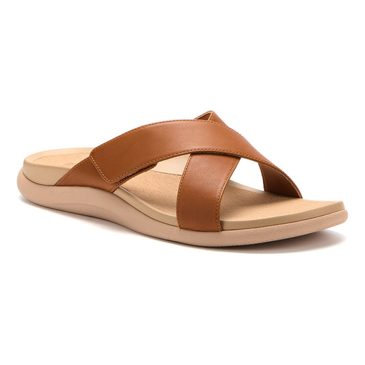 ABEO Footwear Laguna Slide Pecan