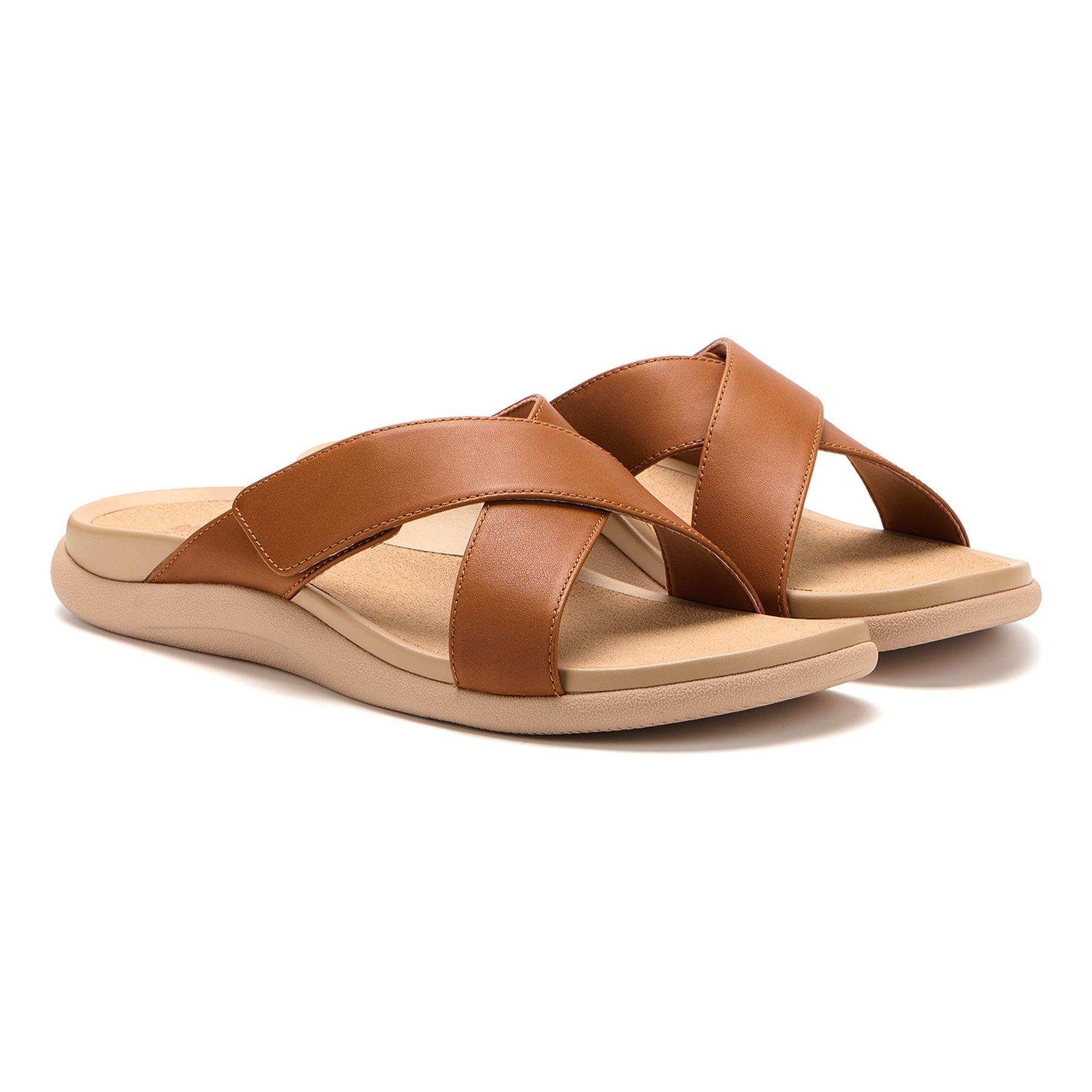 ABEO Footwear Laguna Slide Pecan
