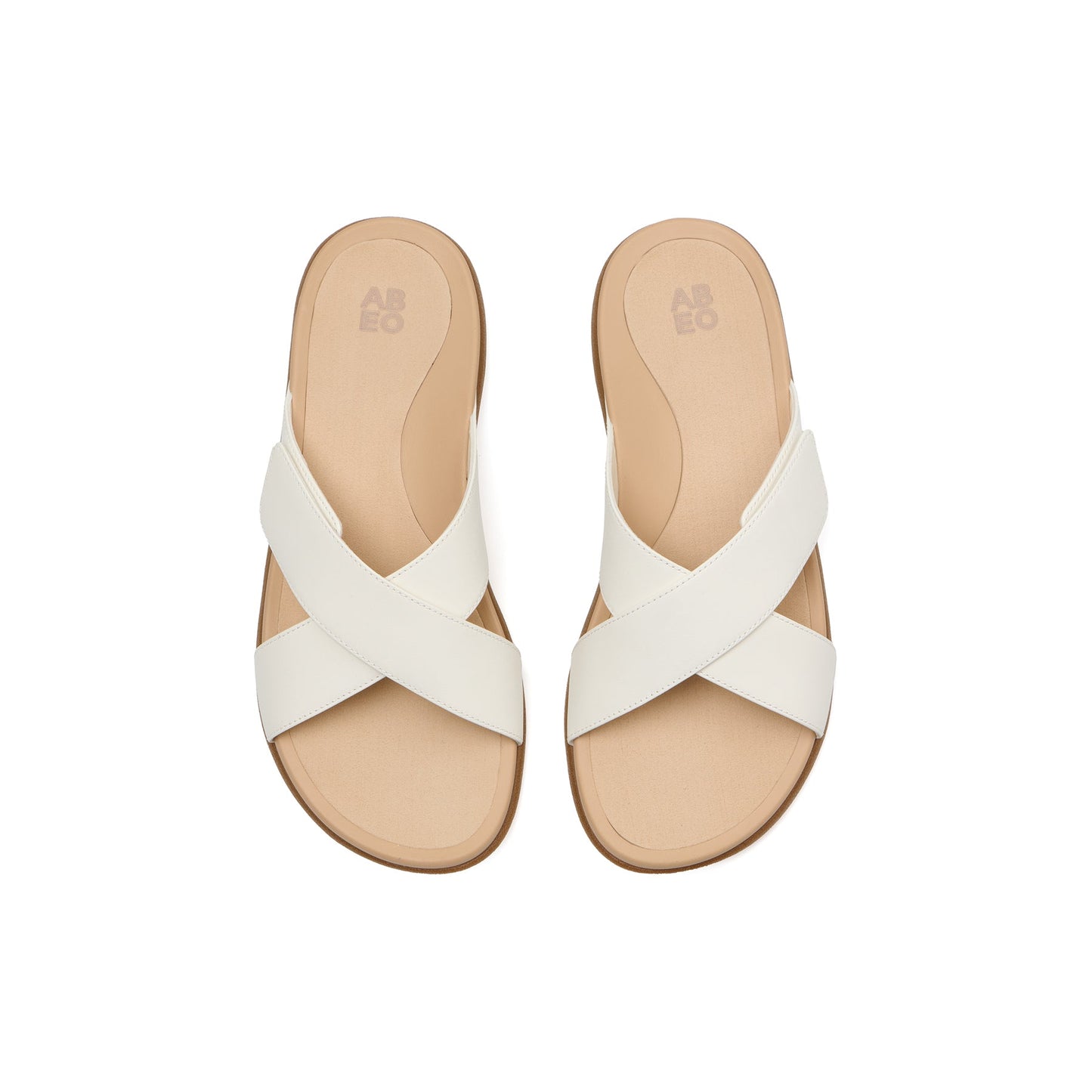 ABEO Footwear Laguna Slide White
