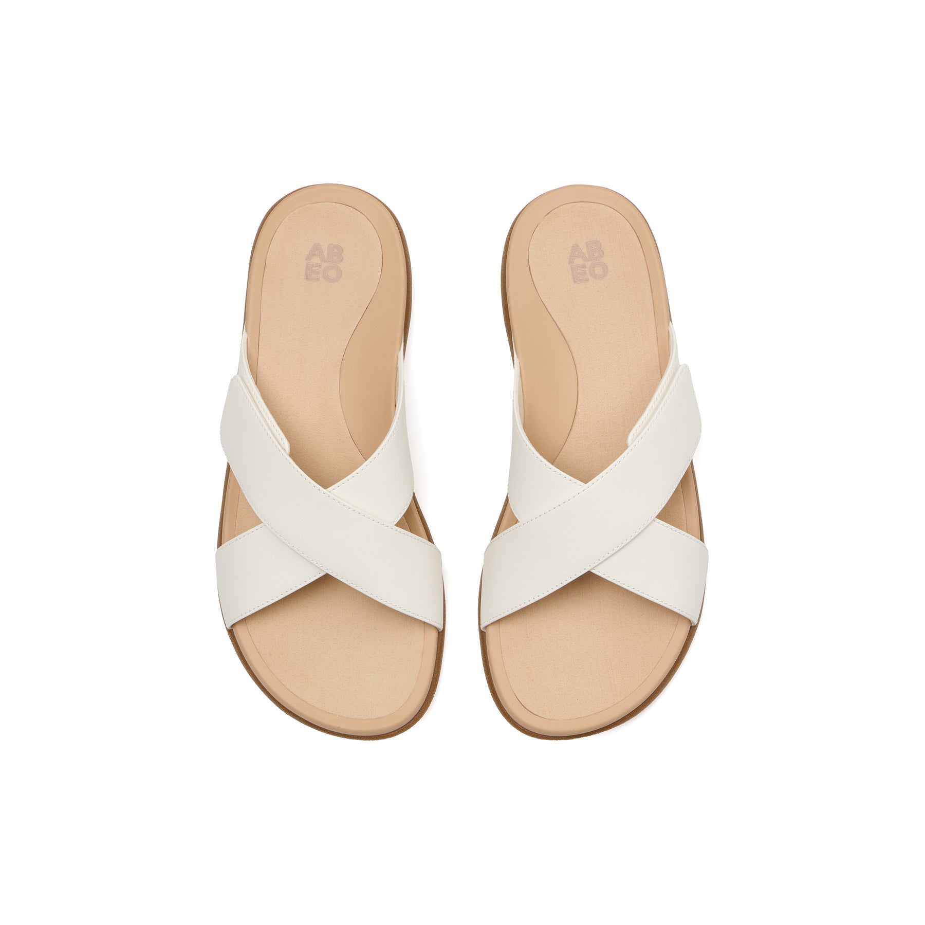 ABEO Footwear Laguna Slide White