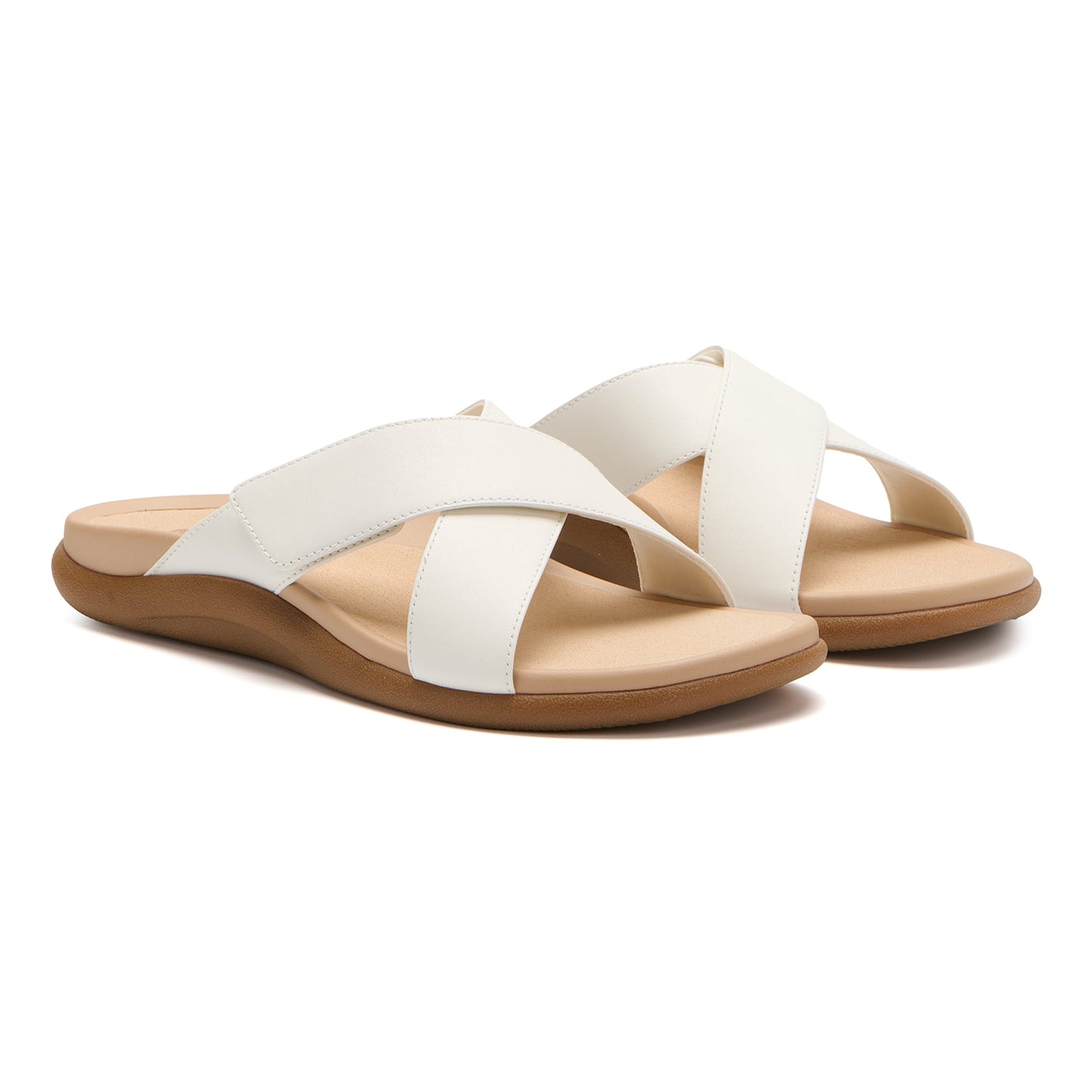 ABEO Footwear Laguna Slide White
