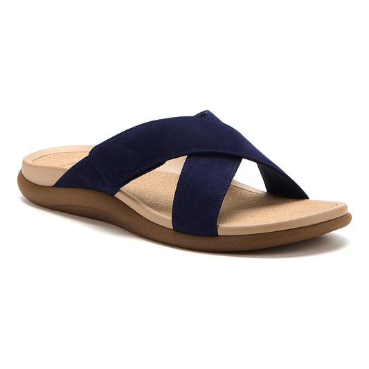 ABEO Footwear Laguna Slide Navy