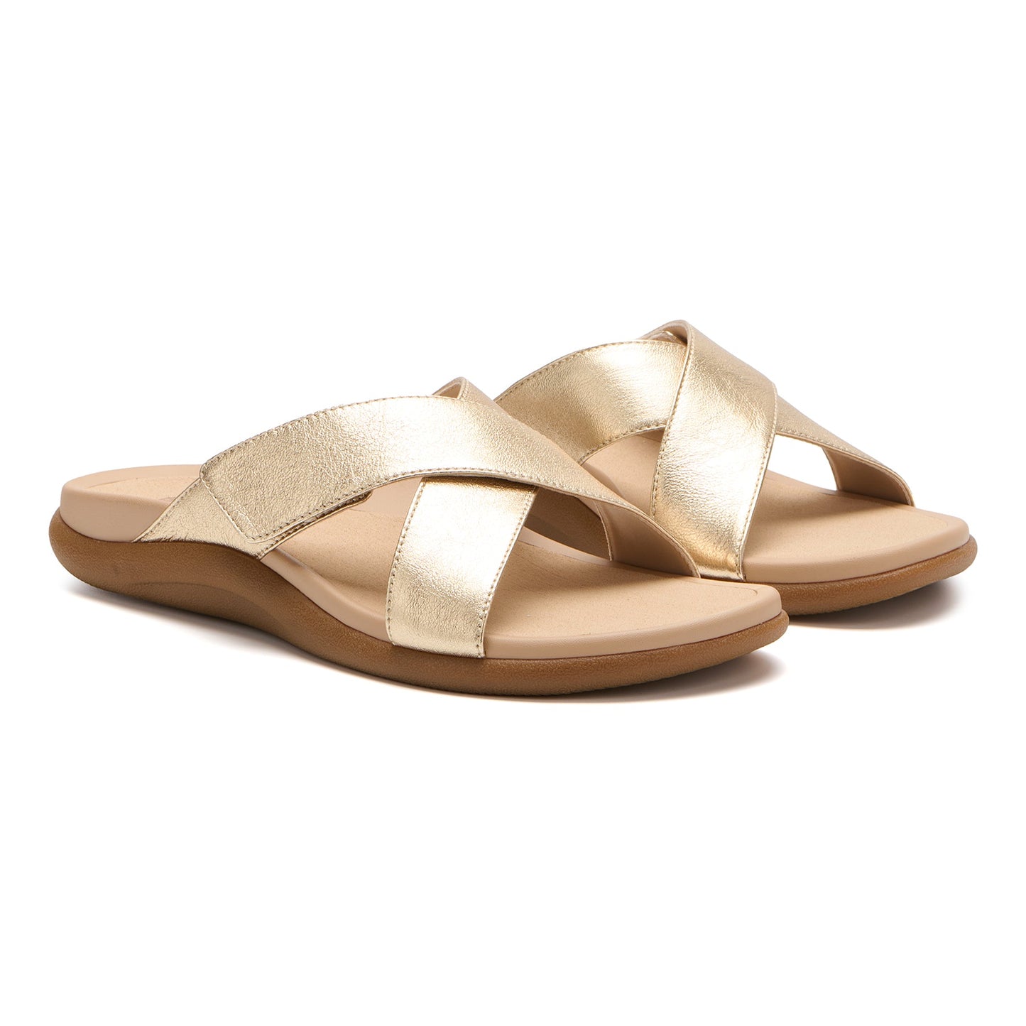 ABEO Footwear Laguna Slide Gold