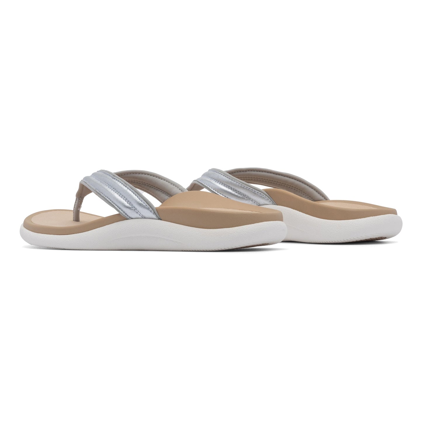 ABEO Footwear Laguna Thin Strap Silver
