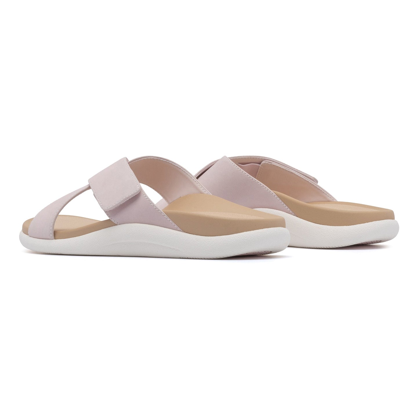 ABEO Footwear Laguna Slide Pink Leather
