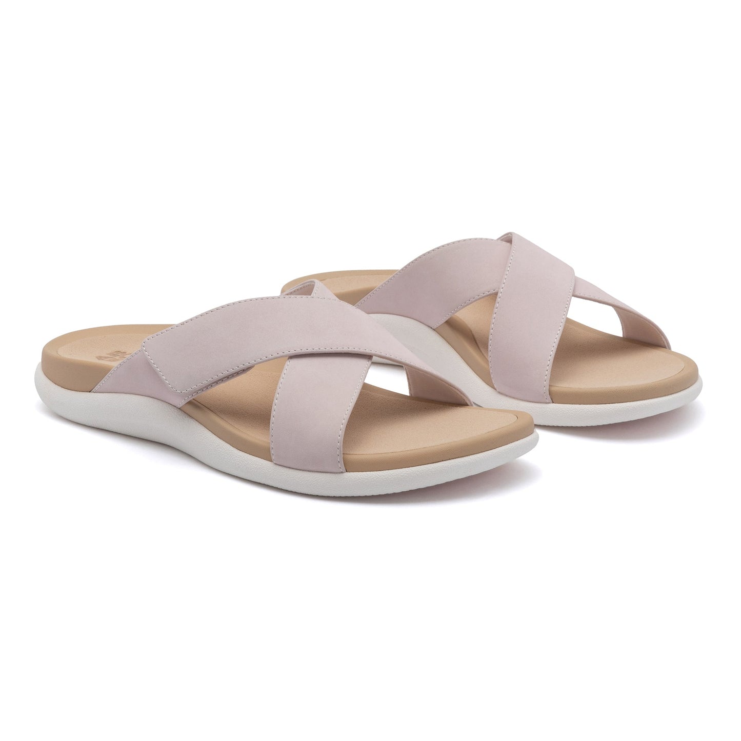 ABEO Footwear Laguna Slide Pink Leather