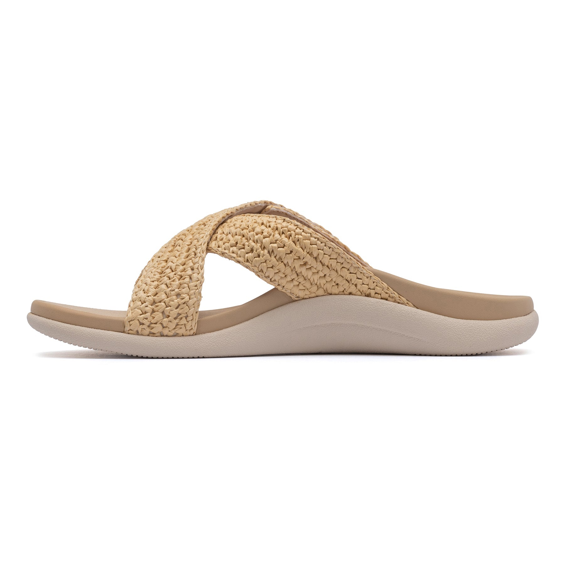 ABEO Footwear Laguna Slide Raffia