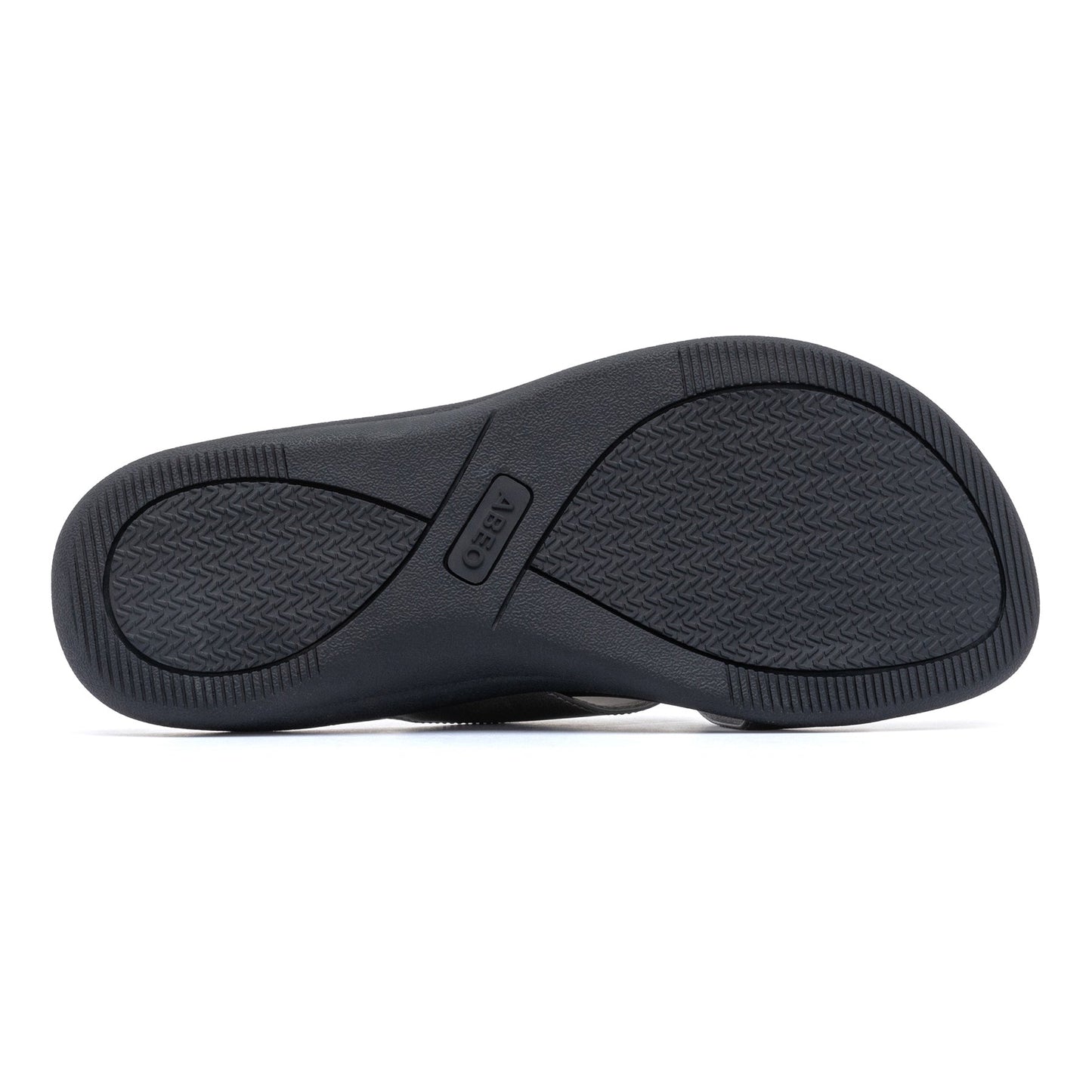 ABEO Footwear Laguna Slide Silver Leather