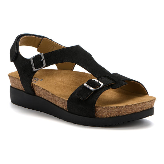 ABEO Footwear Algarve Buckle Black