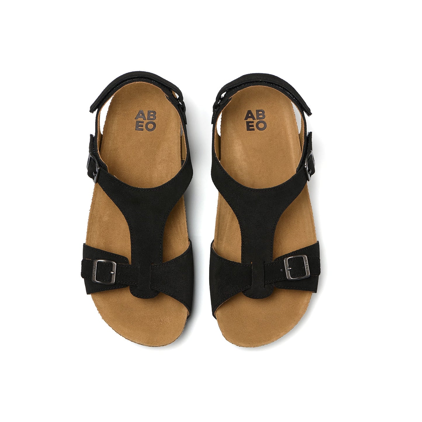 ABEO Footwear Algarve Buckle Black