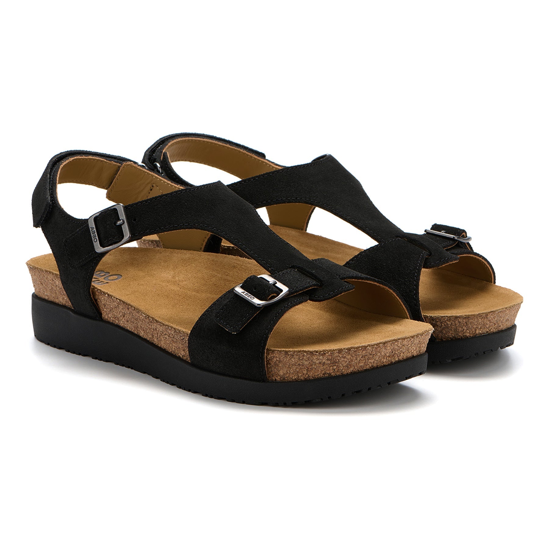 ABEO Footwear Algarve Buckle Black