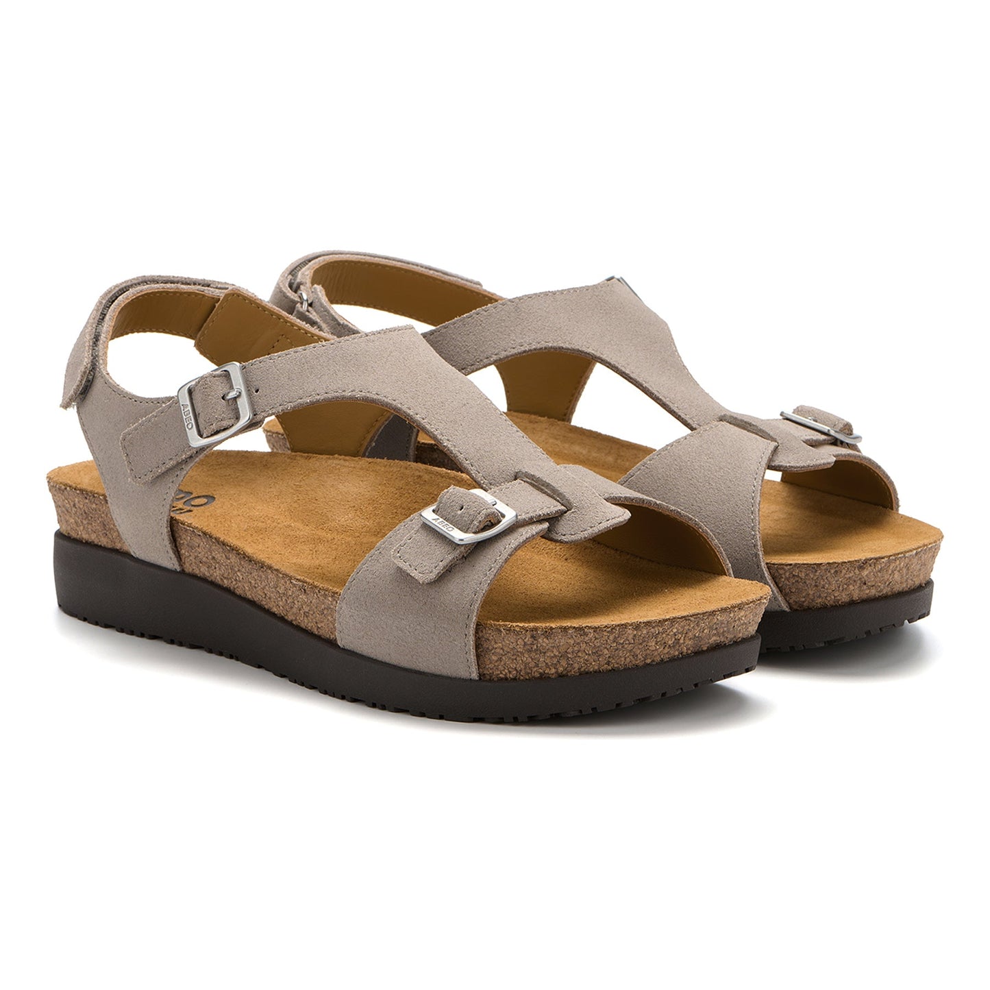 ABEO Footwear Algarve Buckle Taupe